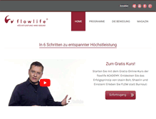 Tablet Screenshot of flowlife.de